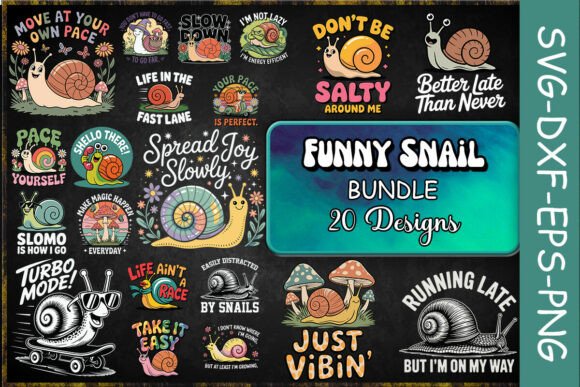 Funny Snail SVG Bundle: A Designer’s Real-World Review