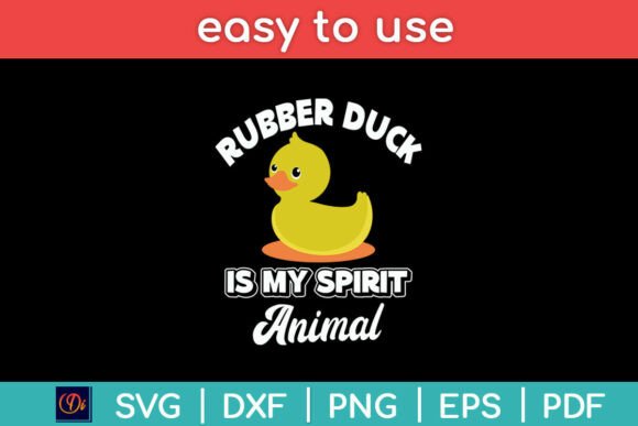 Review: Rubber Duck is My Spirit Animal SVG for Embroidery