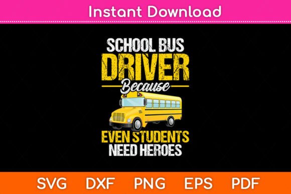 Reviewing School Bus Driver Appreciation School for Embroidery